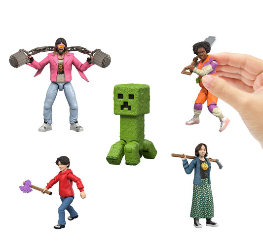 Minecraft Ultimate Movie Set With 8 Action Figures & 8 Accessories, Inspired By A Minecraft Movie