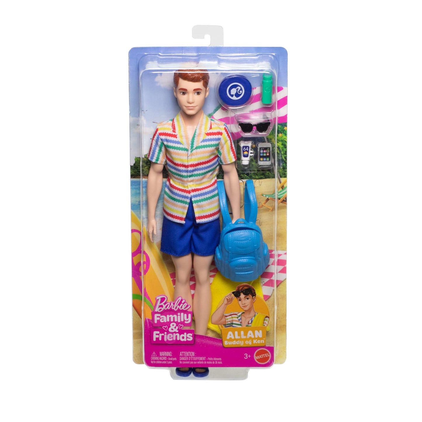 Barbie Allan Doll, Fashion Doll With Beach Look