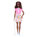 Barbie  Poupée Mode  Golfeuse, Visière et Bâton