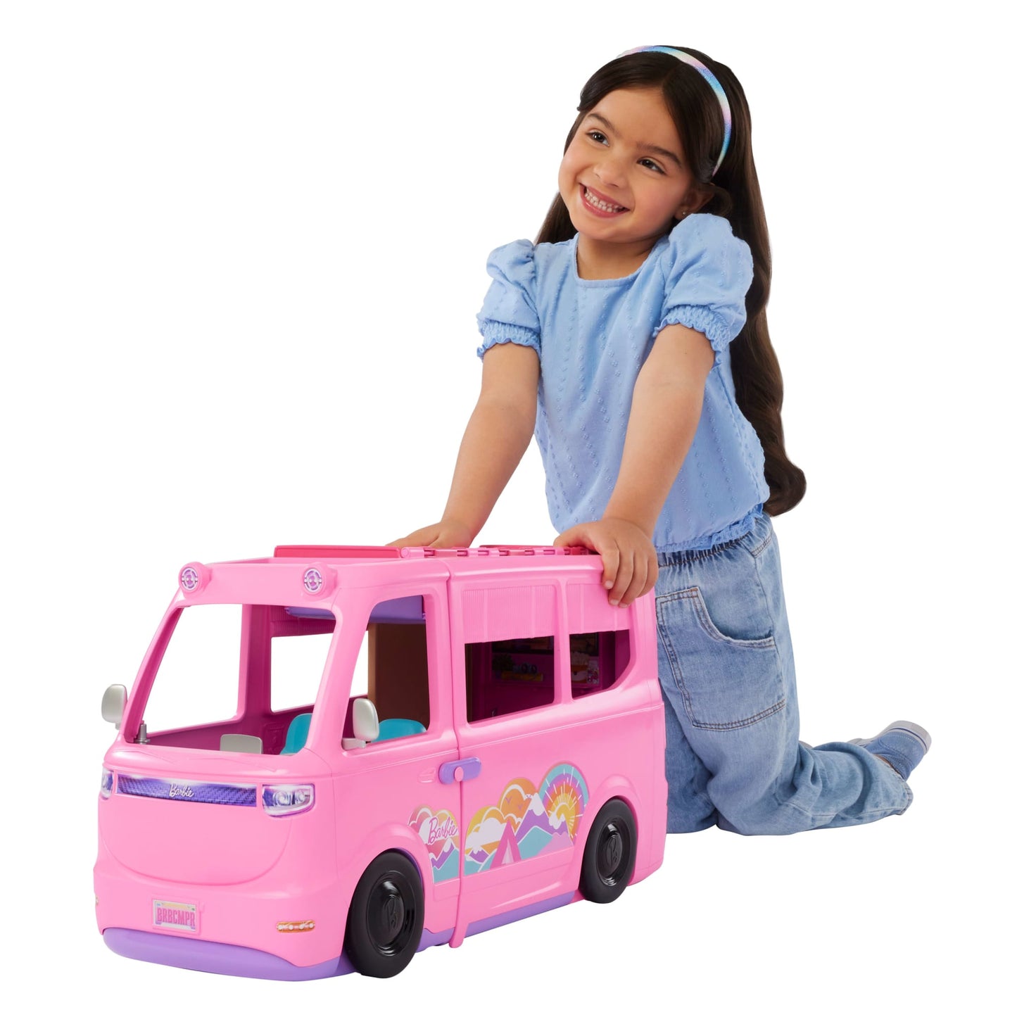 Barbie Vehículo para Muñecas Cámper de los Sueños