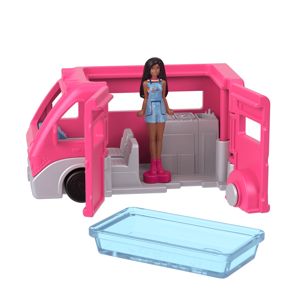 Barbie  Mini Barbieland  Coffret  Autocaravane de Rêve, Poupée