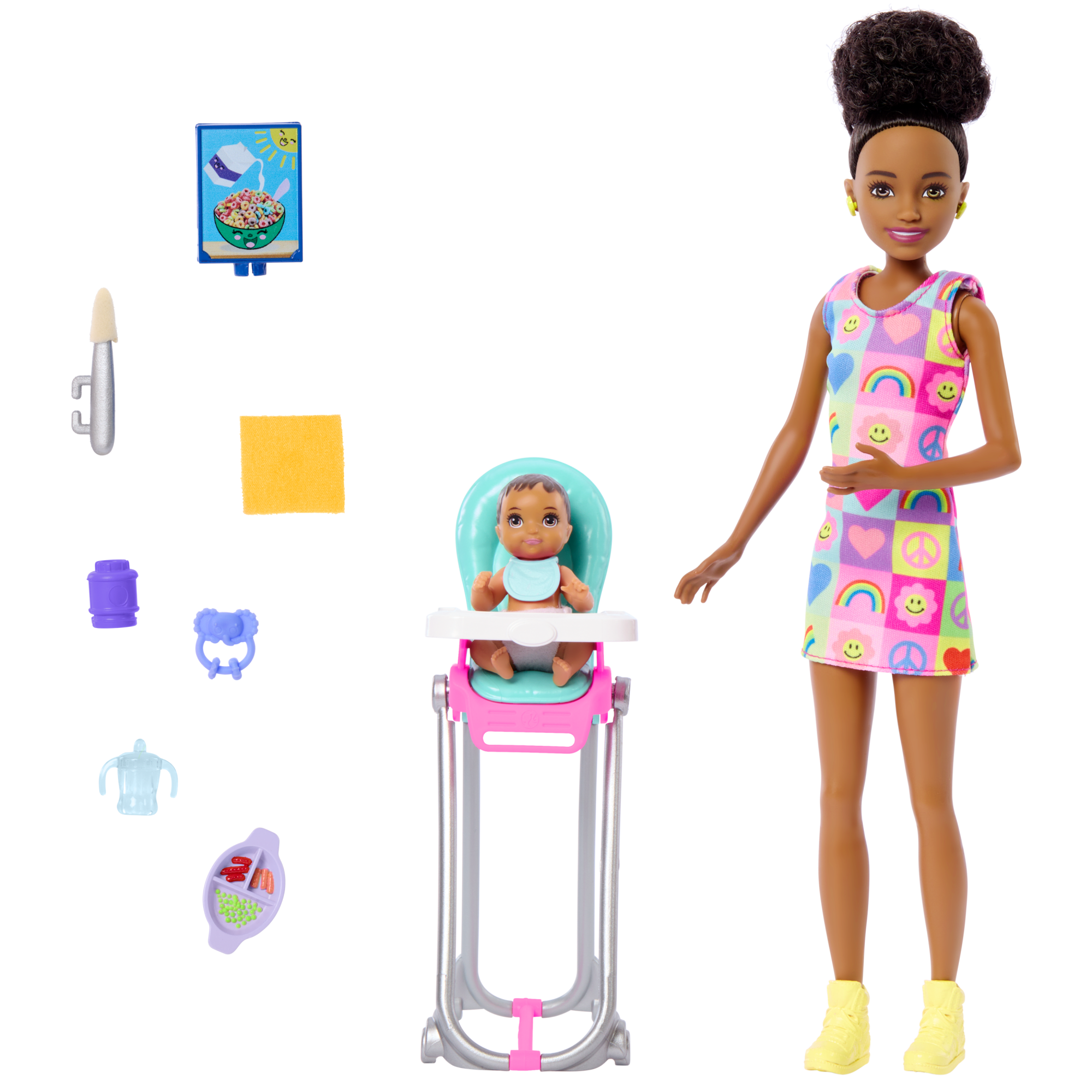 Barbie  Skipper  Babysitters Inc.  Coffret  Poupée, Bébé et Access.