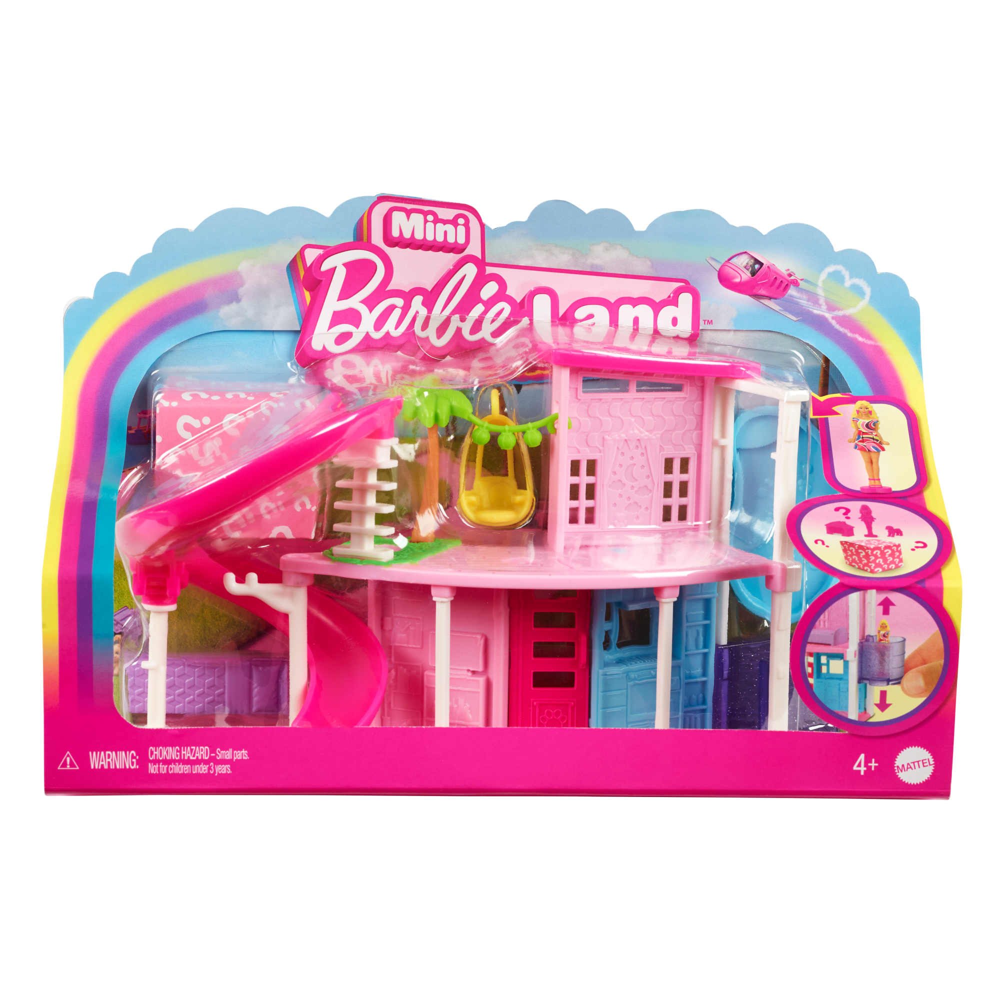 Barbie  Mini Barbieland  Coffrets  Maison de Poupée, Poupée 3,81 Cm