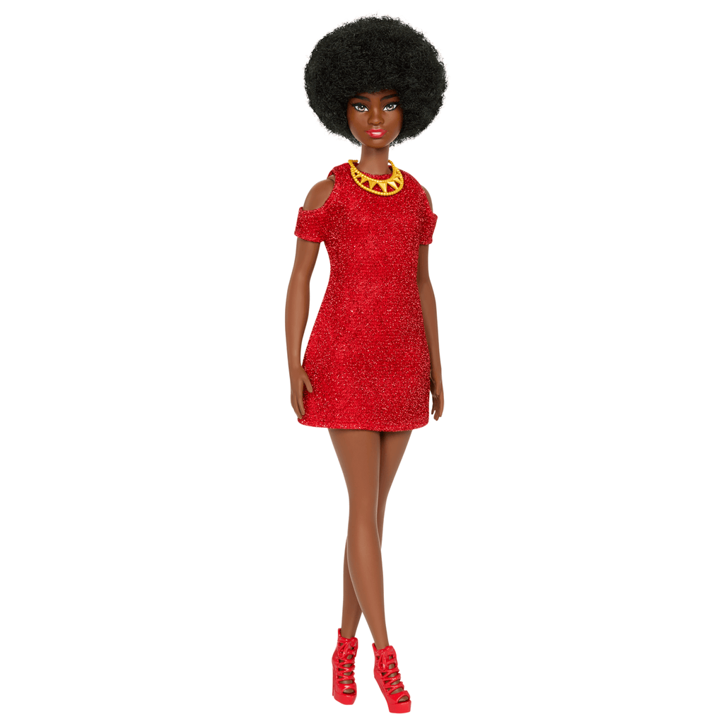 Barbie  Fashionistas  65E Anniversaire  Poupée221, Cheveux Noirs
