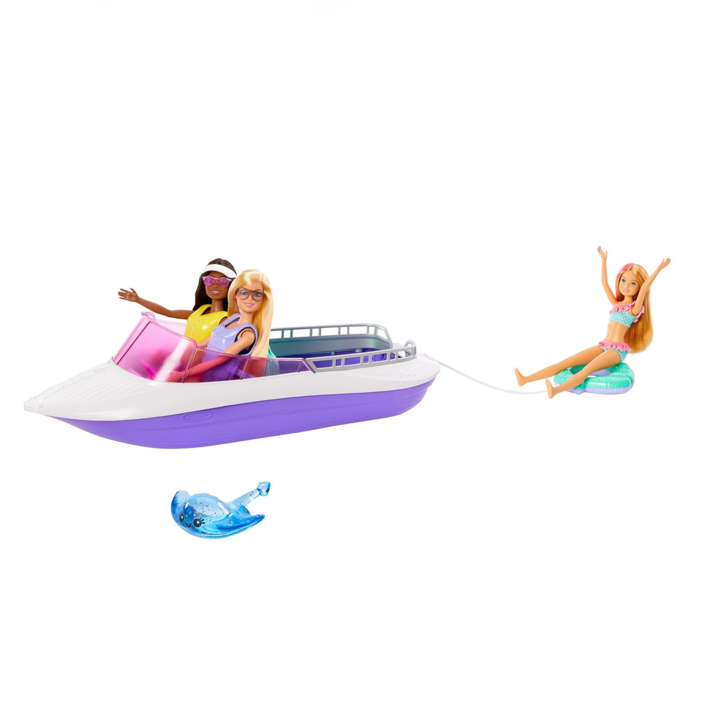 Barbie  Mermaid Power ™  Coffret de Jeu Avec Poupées et Bateau