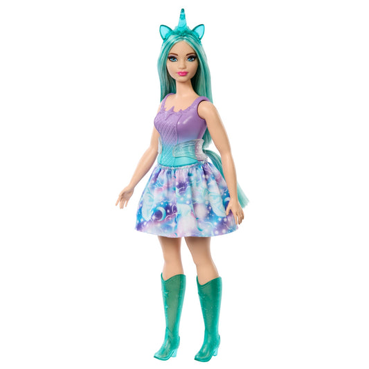 Barbie-Poupées Sirènes Avec Cheveux et Nageoire Colorés et Serre-Tête