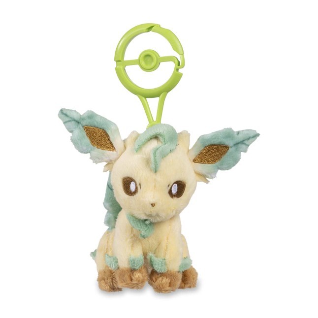 Leafeon Adventure Partners Plush Key Chain