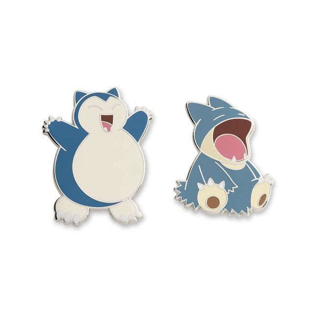 Munchlax & Snorlax Pokémon Pins (2-Pack)