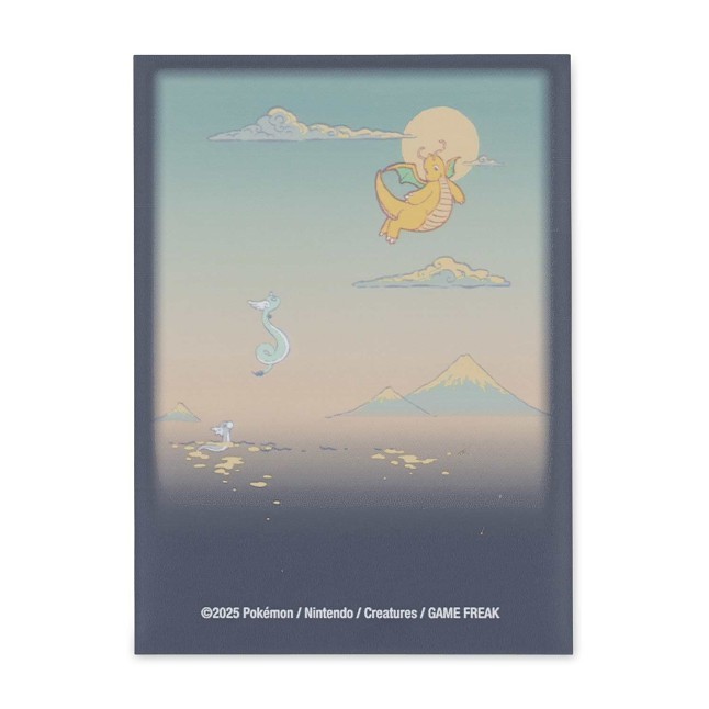 Pokémon Center × OMOCAT: Dragonite Card Sleeves (65 Sleeves)