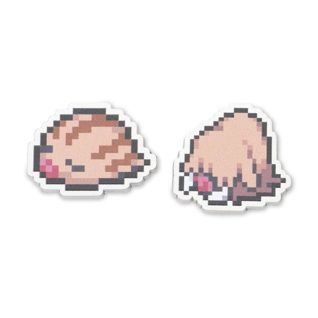 Swinub & Piloswine Pokémon Pixel Pins (2-Pack)