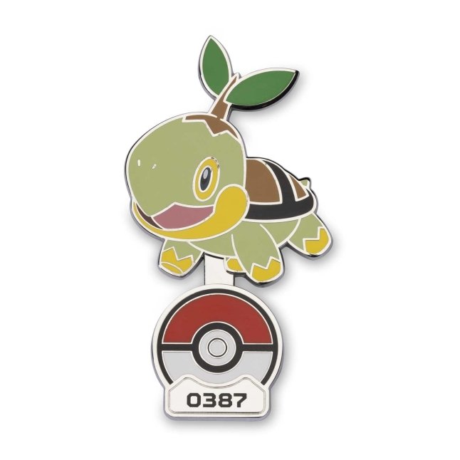 Pokémon Gallery Pins: Turtwig Standing Pin