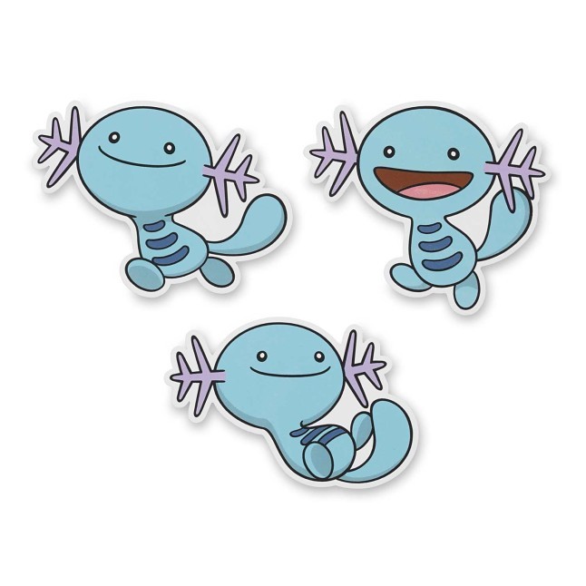 Wooper Stickers (3-Pack)