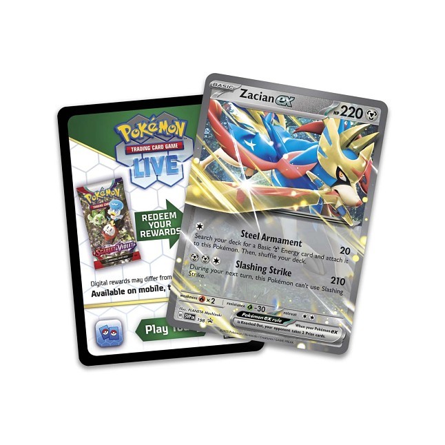 Pokémon TCG: Slashing Legends Tin (Zacian ex)