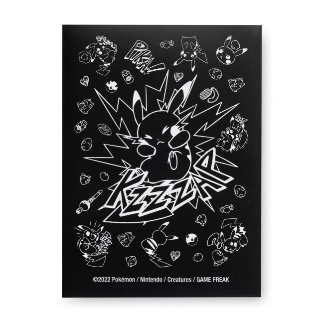 Pokémon TCG: Pikachu Comic-Style Attack Card Sleeves (65 Sleeves)