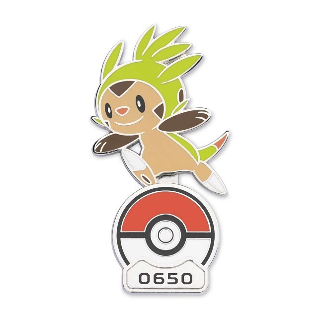 Chespin Pokémon Gallery Pin
