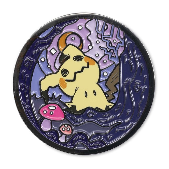 Mimikyu Pokémon Monthly Pins: Habitat Pin (9 of 12)