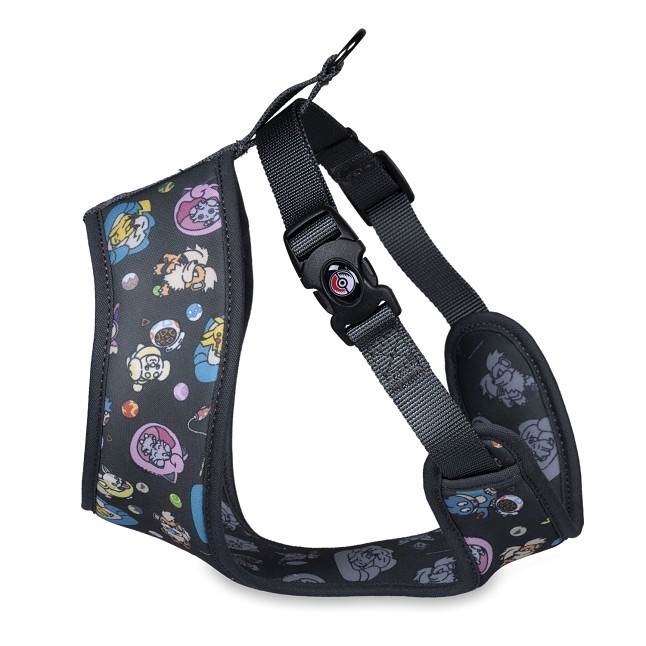 Pokémon Playful Partners Black Dog Harness