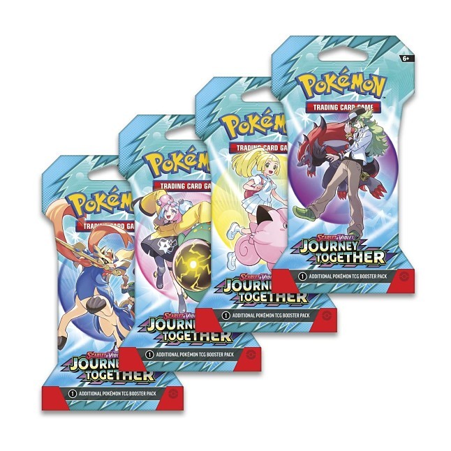 Pokémon TCG: Scarlet & Violet-Journey Together Sleeved Booster Pack (10 Cards)