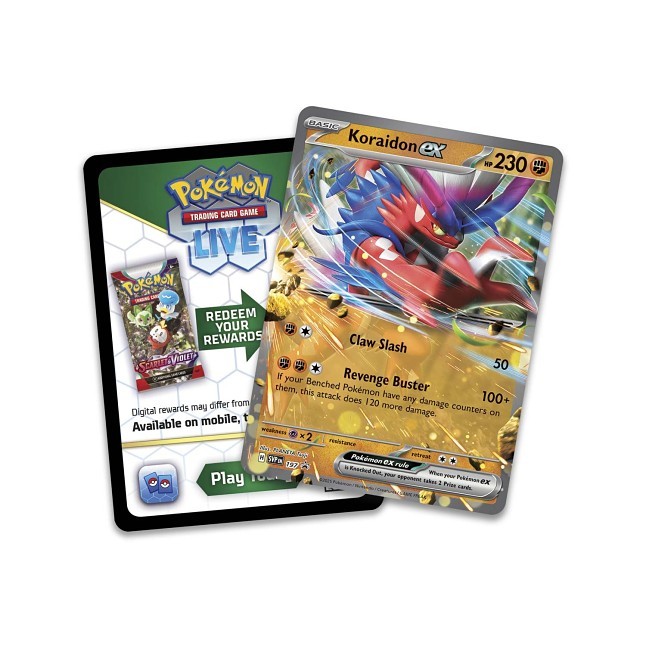 Pokémon TCG: Slashing Legends Tin (Koraidon ex)