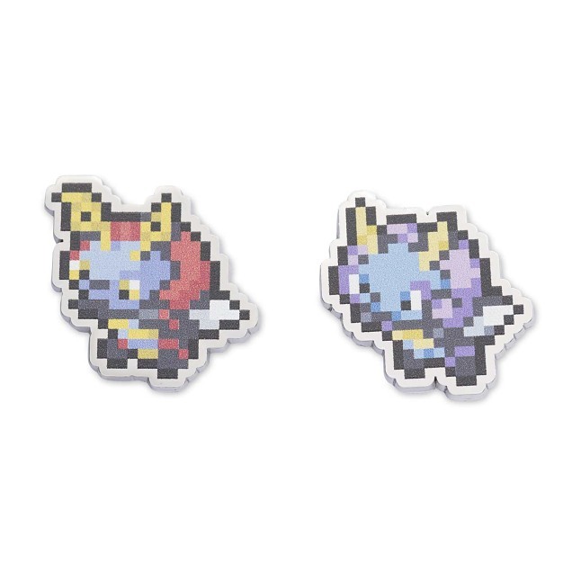 Volbeat & Illumise Pokémon Pixel Pins (2-Pack)