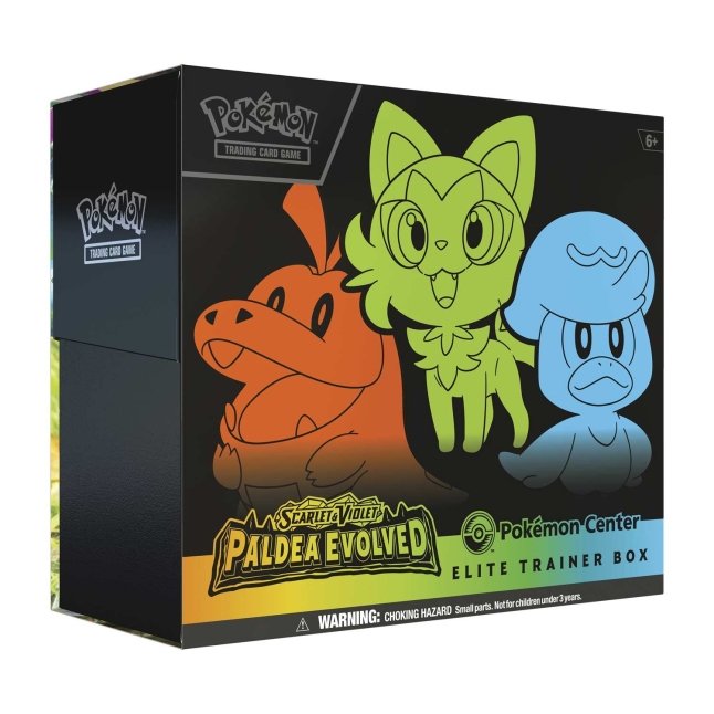 Pokémon TCG: Scarlet & Violet-Paldea Evolved Pokémon Center Elite Trainer Box
