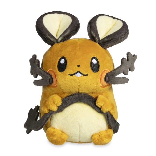 Dedenne Sitting Cuties Plush - 5 ¼ In.